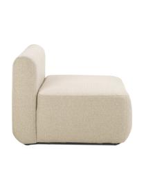 Mittelmodul Sofia, Bezug: 100% Polypropylen Der hoc, Gestell: Massives Kiefernholz, Spa, Webstoff Beige, B 86 x T 95 cm