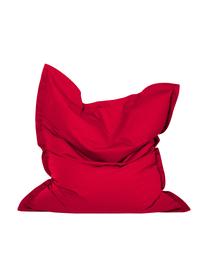 Pouf sacco grande Meadow, Rivestimento: poliestere, poliuretano, , Rosso, Larg. 130 x Alt. 160 cm