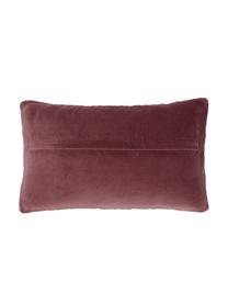 Housse de coussin rectangulaire velours Sina, Velours (100 % coton), Rose, larg. 30 x long. 50 cm