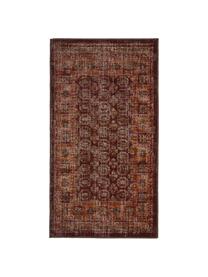 Dywan wewnętrzny/zewnętrzny w stylu orient Tilas, 100% polipropylen, Czerwony, pomarańczowy, antracytowy, S 80 x D 150 cm (Rozmiar XS)