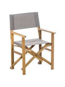Skladacia režisérska stolička Zoe, Sivá, Š 52 x H 58 cm