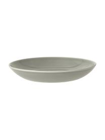 Assiette creuse porcelaine Kolibri, 6 pièces, Porcelaine, Gris, Ø 24 cm