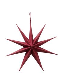 Estrellas para colgar  Mariola, 3 uds., Papel, Rojo, Ø 20 cm