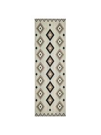 Tapis balcon ethnique Nikita, Beige, noir