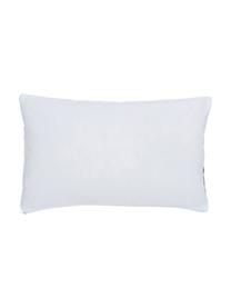 Poszewka na poduszkę Ren, 100% bawełna, Biały, ciemny niebieski, S 30 x D 50 cm