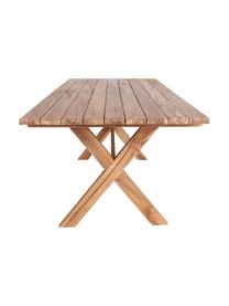 Mesa para exterior de teca Murcia, Madera de teca reciclada, Madera de teca, An 200 x F 90 cm