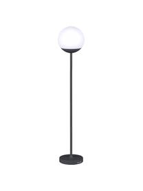 Mobile Dimmbare Outdoor Stehlampe Mooon, Lampenfuß: Aluminium, lackiert, Lampenschirm: Polyethylen, Weiß, Anthrazit, Ø 25 x H 134 cm