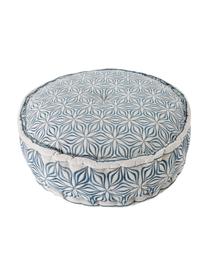 Coussin de sol rond en lin Martha, Anthracite