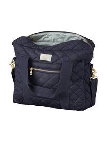 Wickeltasche Camila aus Bio-Baumwolle, Bezug: 100% Biobaumwolle, OCS-ze, Navyblau, 39 x 31 cm