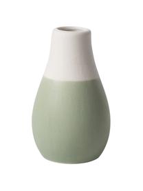 Petits vases Pastell, 4 élém., Tons verts, blanc