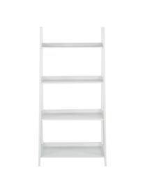 Nízky regál Wally, Lakovaná MDF-doska strednej hustoty, Biela, Š 63 x V 130 cm