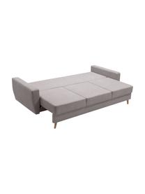 Sofa z funkcją spania i miejscem do przechowywania Bueno (3-osobowa), Tapicerka: 100% poliester, Szary, S 231 x G 92 cm