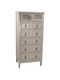 Chiffonier Clara, Beige, An 56 x Al 119 cm