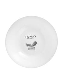 Bol à surface inégale Porcelino, 6 pièces, Porcelaine de forme intentionnellement inégale, Blanc, Ø 15 x haut. 8 cm