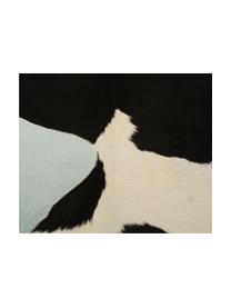 Tapis en peau de vache Virgo, Peau de vache, Noir, blanc, Peau de vache, exemplaire unique nº 969, 160 x 180 cm