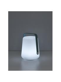 Mobiele dimbare LED tafellamp Balad, Lampenkap: polyetheen, beschermend b, Lagunablauw, Ø 19 x H 25 cm