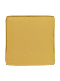 Wysoka poduszka na krzesło Zoey, 2 szt., Tapicerka: 100% bawełna, Słoneczny żółty, S 40 x D 40 cm