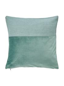 Housse de coussin 40x40 vert sauge Adelaide, Vert sauge, larg. 40 x long. 40 cm