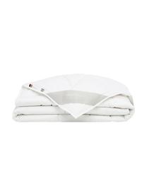 Vegane Bettdecke mit Kapokfaser und Baumwolle, leicht, Bezug: 100% Baumwolle, Weiss, 240 x 220 cm