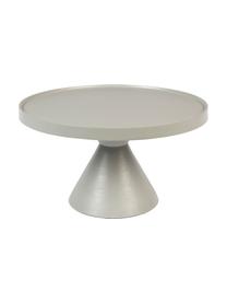 Table basse ronde métal gris Floss, Aluminium, revêtement par poudre, Gris, Ø 60 x haut. 33 cm