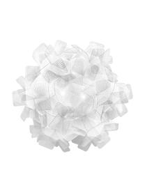 Lampada da soffitto di design in plastica Clizia Pixel, Paralume: tecnopolimero Opalflex®, Trasparente, Ø 53 x Prof. 20 cm