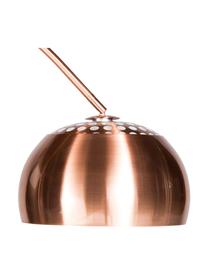 Lámpara arco Metal Bow, Pantalla: metal, cobre, Estructura: metal, cobre, Cable: plastyce, Cobre, An 170 x Al 205 cm