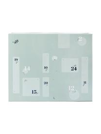 Calendario de Adviento Westwing, Caja: papel, Turquesa, An 57 x Al 47 cm