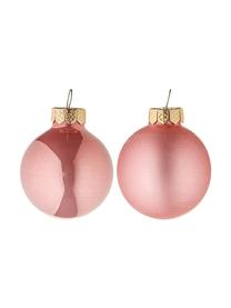 Mini-Weihnachtskugel-Set Evergreen Ø 4 cm, 16-tlg., Pink, Ø 4 cm