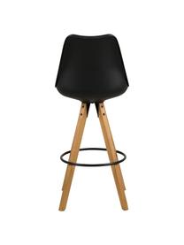Barová židle Dima, 2 ks, Černá, kaučukové dřevo, Š 49 cm, V 112 cm