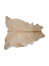 Dywan ze skóry bydlęcej Anna, Skóra bydlęca, Beżowy, Unikatowa skóra bydlęca 1090, 160 x 180 cm