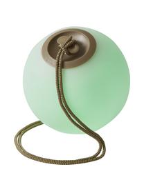 Mobiele dimbare LED hanglamp Norai met kleurverandering en afstandsbediening, Lamp: polyethyleen, Wit, beige, Ø 24 x H 24 cm
