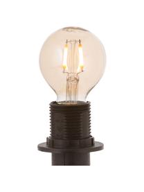 LED Leuchtmittel Luel (E14/1.2W), 5 Stück, Leuchtmittelschirm: Glas, Leuchtmittelfassung: Aluminium, Bernsteinfarben, Ø 5 x H 8 cm