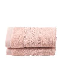 Serviette de toilette Cordelia, 100 % coton, certifié BCI

Grammage léger 420 g/m²

Le matériau est certifié STANDARD 100 OEKO-TEX®, 8135CIT, CITEVE, Rose, Serviettes invité, larg. 30 x long. 50 cm , 2 pièces