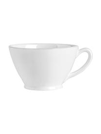 Tazza stile country Constance, Gres, Bianco, Ø 15 x Alt. 9 cm, 500 ml