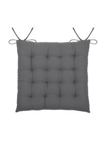 Coussin de chaise 40x40 gris Gopher, Gris foncé