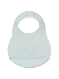 Bavoir en silicone Starfish, Bleu ciel