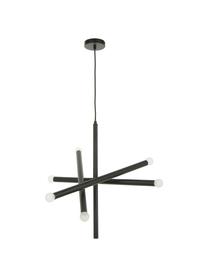 Design Pendelleuchte Sticks, Baldachin: Metall, pulverbeschichtet, Schwarz, Ø 60 cm