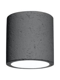 Wandlamp Roda, Beton, Gebroken wit, Ø 10 x H 12 cm