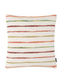 Housse de coussin 45x45 Alfonso, Blanc, multicolore