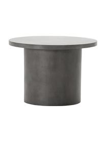 Table basse de jardin faite main Stone, Béton, Gris, Ø 65 x haut. 45 cm