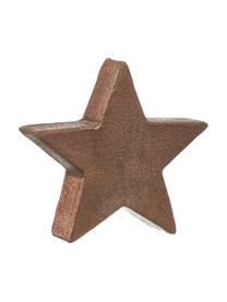 Decoratief object Mace-Star, Gecoat aluminium, Bruin, 15 x 15 cm