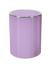 Poubelle design couvercle à basculeTrace, Plastique, Lilas, Ø 19 x haut. 25 cm