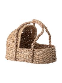 Lit de poupée Stephie, Herbe de Bankuan, métal, Beige, larg. 44 x haut. 39 cm