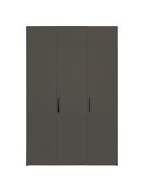 Drehtürenschrank Madison 3-türig, inkl. Montageservice, Korpus: Holzwerkstoffplatten, lac, Grau, Ohne Spiegeltür, B 152 cm x H 230 cm