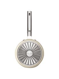 Rondel z powłoką zapobiegającą przywieraniu z pokrywką 50's Style, Korpus: aluminium kute na zimno, Złamana biel, Ø 20 cm x W 18 cm, 2,7 l
