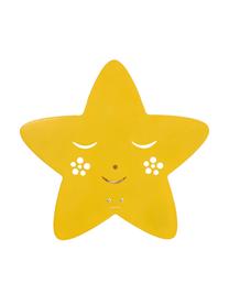 Applique Star, Métal, revêtement par poudre, Jaune, larg. 30 x haut. 29 cm