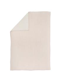 Couvre-lit mousseline de coton Liv, 100 % coton, Rose blush, beige, larg. 260 x long. 260 cm (pour lits jusqu'à 200 x 200 cm)