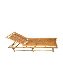 Bambus-Gartenliege Bammina, Bambus, Beige, 70 x 200 cm