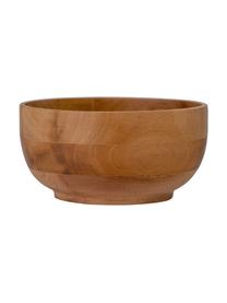 Cuencos para aperitivos de madera de caoba Zeline, 2 uds., Madera de caoba, Marrón, Ø 9 x Al 4 cm