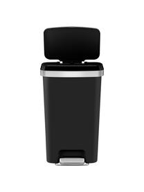 Pattumiera con ruote integrate Hana, 45 L, Plastica, Nero opaco, Larg. 41 x Alt. 65 cm, 45 L